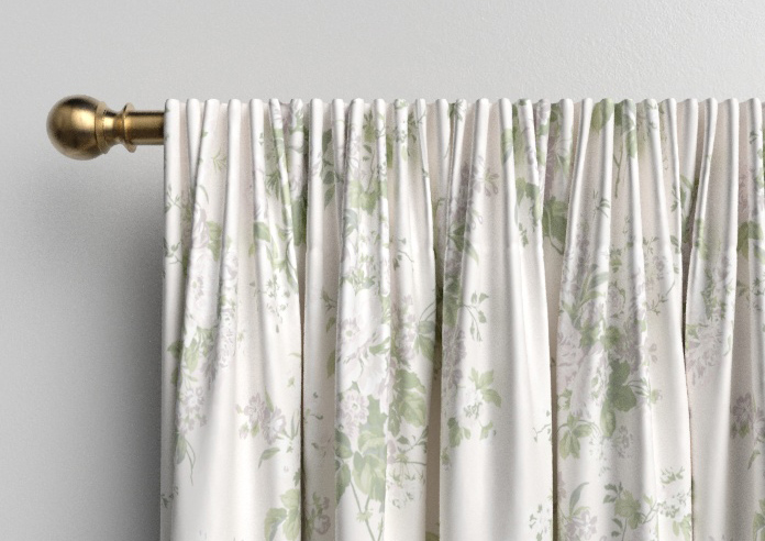 Shabby Chic by Rachel Ashwell Rose Chintz, Natural - Made to Measure Curtains - Image 9